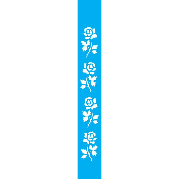 04x30 Simples - Flores Rosas - OPA188